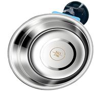 Jacknthe-Healthy and Practical, pet Breed and Growth Adjustable Bowl Height and Feeding Angle, adhered to a Smooth Surface and Foldable for Easy Storage.