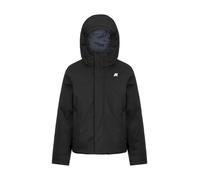 Jacko Twill Marmotta Jacket - male - K-Way - Light Jackets - Black - 8 Y | 128 CM - Kids 8 Y | 128 CM