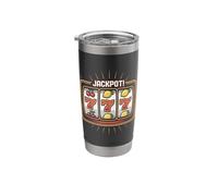 Jackpot Slot Machine Winning Spin Stainless Steel Insulated Tumbler