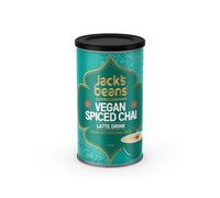 Jack's Beans 250G Vegan Spiced Chai Latte Drink | 100% VEGAN | 100% Natural Spices | Multiple Use Chai | Vanilla taste | Spice flavourful |