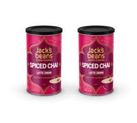 Jack's Beans 300G Spiced Chai Latte Drink | 100% Natural Spices | Multiple Use Chai | Vanilla taste | Spice flavourful | Bundle Available (300G X2)
