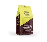 Jack's Beans Signature Blend GROUND Coffee 227G | 80% Arabica | 20% Robusta | Cocoa | Mandarin | Caramel | Freshly Ground | Direxct trade | Recylable | Golden honey | Sweet | Medium roast |