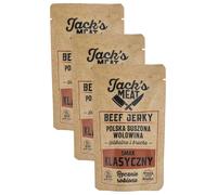 Jack's Meat Beef Jerky with classic flavour 60 g - 3 pcs.