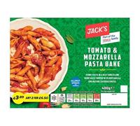 Jack's Tomato & Mozzarella Pasta Bake 400g | Case of 6
