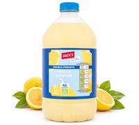 Jack's Whole Lemon Double Strength Juice Drink 1.5L - Concentrated Lemon Squash No Added Sugar with Sweeteners, Makes Multiple Servings, Citrus Flavour, 1.5 Litre, Pack of 8