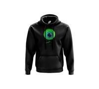 Jacksepticeye Hoodie- Gaming Vloggers Funny Presents Gifts Ideas Friend Teenager Twin Needle Stitch Detailing 80% Ringspun Cotton 20% Polyester Kangaroo Pouch Pocket (12-14 Years, Black)