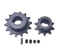 Jackshaft Sprockets 40/41/420 Chain 3/4" Bore 14 Tooth + 10 Tooth 3/16" Keyway for Go Karts Mini Bikes