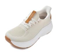 JACKSHIBO Slip in Women Hands Free Walking Shoes Wide Toe Box Arch Support with Metatarsal Pads Athletic Tennis Sneakers Slip on Breathable Plantar Fasciitis Orthopedic Thick Cushion Zero Drop Sole
