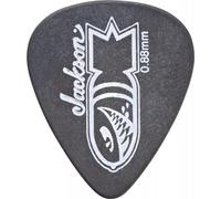 Jackson 351 Bomb Picks, Guitar Accessories, Black, Thin/Med .60mm