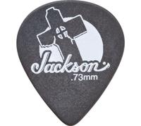 Jackson 551 Leaning Cross Picks Black Heavy 1mm