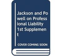 Jackson and Powell on Professional Liability