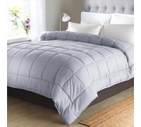 Jackson & Co 10.5 Tog Coverless All In One Duvet Double Size in Grey Hollowfibre Filling