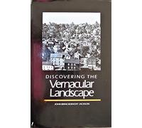 Jackson: Discovering The Vernacular Landscape (cloth)