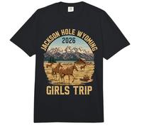 Jackson Hole Girls Trip 2026 Wyoming Comfort Colors Adult Heavyweight T-Shirt