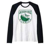 Jackson Hole Raglan Baseball Tee