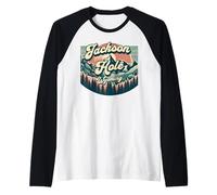 Jackson Hole Raglan Baseball Tee