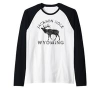 Jackson Hole Raglan Baseball Tee