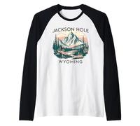 Jackson Hole Raglan Baseball Tee