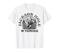 Jackson Hole T-Shirt, Men, White, Medium
