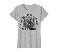 Jackson Hole T-Shirt, Women, Heather Grey, Small