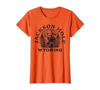 Jackson Hole T-Shirt, Women, Orange, X-Small