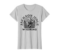 Jackson Hole T-Shirt, Women, Silver Grey, X-Large