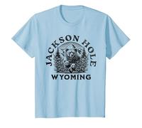 Jackson Hole T-Shirt, Youth, Baby Blue, Small