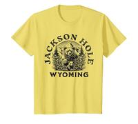 Jackson Hole T-Shirt, Youth, Lemon Yellow, 3T