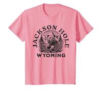 Jackson Hole T-Shirt, Youth, Pink, Medium
