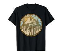 Jackson Hole Value Graphic T-Shirt, Men, Black, L