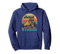Jackson Hole Wyoming Nature Mountains Hiking Outdoors Pullover Hoodie