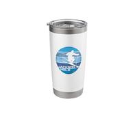 Jackson Hole Wyoming Retro Graphic Stainless Steel Insulated Tumbler