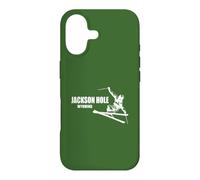 Jackson Hole Wyoming Skier Case for iPhone 17