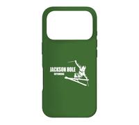 Jackson Hole Wyoming Skier Case for iPhone 17 Pro