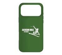 Jackson Hole Wyoming Skier Case for iPhone 17 Pro Max