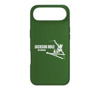 Jackson Hole Wyoming Skier Case for iPhone Air
