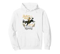 Jackson Hole Wyoming Souvenir Men Women Reminder Pullover Hoodie