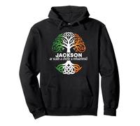 Jackson Irish Family Name Celtic Irish Roots Pullover Hoodie