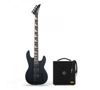 Jackson JS Series Concert Bass JS2 Amaranth Fingerboard Satin Black & Eden Orbiter 8 Bass Combo