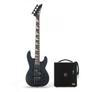 Jackson JS Series Concert Bass Minion JS1X Satin Black & Eden Orbiter 8 Combo