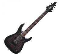 Jackson JS Series Dinky JS22Q-7 DKA HT Transparent Black Burst