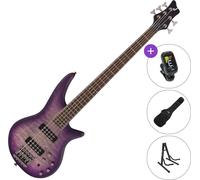 Jackson JS Series Spectra Bass JS3Q V SET Purple Phaze 5-string Bassguitar