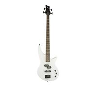 Jackson JS Series Spectra JS2 Electric Bass Guitar, Laurel, Snow White | Beginner 4-string bass, slim C-profile neck, laurel fingerboard, agathis body, ideal starter electric bass under Â£500