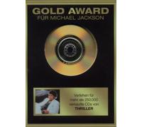 Jackson, Michael - Gold Award: Thriller
