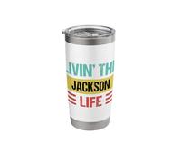 Jackson Name Stainless Steel Insulated Tumbler