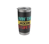 Jackson Name Stainless Steel Insulated Tumbler
