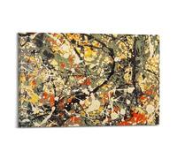 Jackson Pollock Paintings (extra Large) Printing Posters Printed Canvas Wall Art Decor Ideal for Living Rooms Bedrooms Offices And Home Decor 24x36inch(60x90cm)
