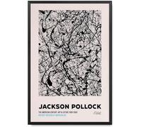 Jackson Pollock Poster Abstract Art Canvas Painting Jackson Pollock Wall Art Jackson Pollock Print Home Wall Decor Picture 50X70cm Unframed