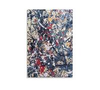 Jackson Pollock Stone Roses Abstract Paintings Canvas Wall Art Poster Poster Painting Canvas Wall Art Living Room Posters Painting 08x12inch(20x30cm)