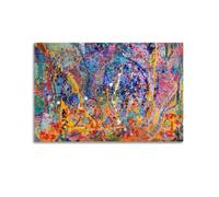 Jackson Pollock 《Untitled No.18》 Paintings Art Poster Canvas Wall Art Decorative Picture Prints Modern Decor 12x18inch(30x45cm)